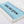 Load image into Gallery viewer, Blue Diagonal Stripes Elastic Cover