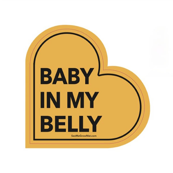 Baby Magnet - Baby in my belly