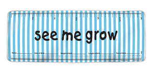 Blue Strips See Me Grow™ Mat