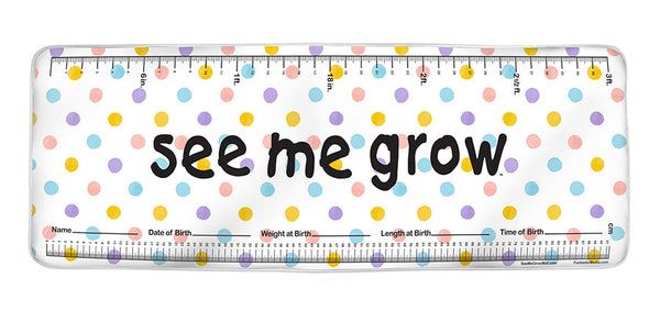 Multicolor Dots See Me Grow™ Mat